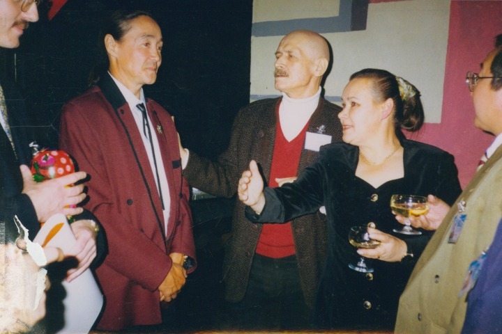 Обложка Электронного документа: Геннадий Баишев на приеме у Президента Люблинского фестиваля: [фотография]