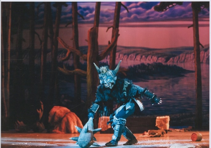 Обложка Электронного документа: Дьулустаан Харлампьев в этнобалете "Куллустай Бэргэн" композитора Игоря Воробьёва: [фотография]