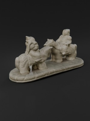 Обложка Электронного документа: Жених и невеста: [скульптура из кости мамонта]