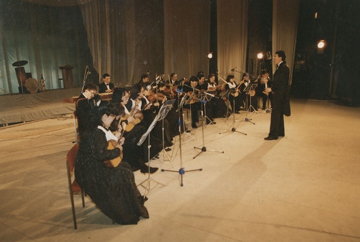 Обложка Электронного документа: "Кыталык кырыымпа куолаһа" - сольный концерт оркестра национальных инструментов Национального театра РС(Я): [фотография]