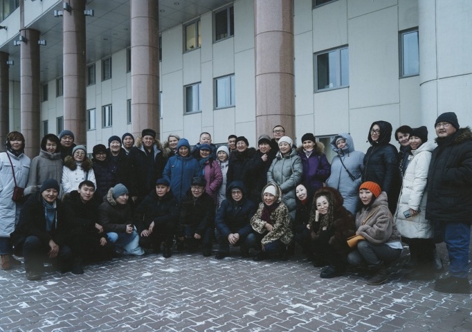 Обложка Электронного документа: Оркестр национальных инструментов Национального театра танца РС (Я) – участник фестиваля "Стихия звука" в городе Красноярске: [фотография]