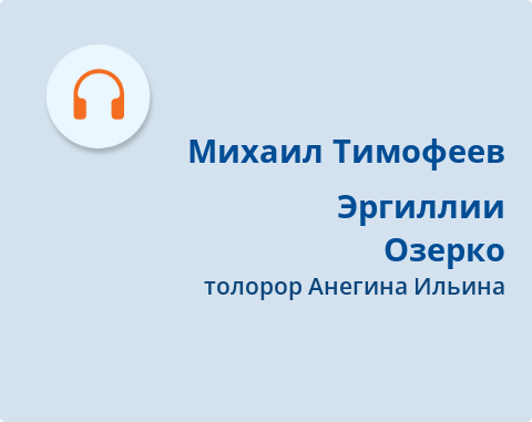Обложка Электронного документа: Эргиллии <br/> Озерко
