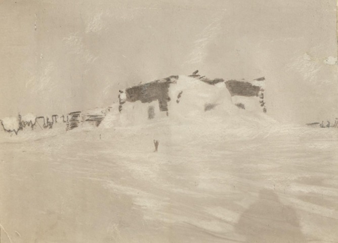 Обложка Электронного документа: Мой домик: [из фотоальбома В. М. Зензинова "Из Якутска в Русское Устье, 1911 - 1912 гг.", фото 76, 6.III.]