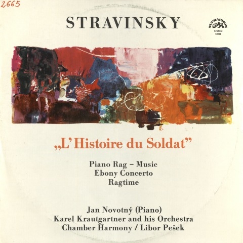 Обложка Электронного документа: Stravinsky "L’ Histoire du Soldat"; Ragtime: Piano Rag - Music Ebony Concerto. [аудиозапись]