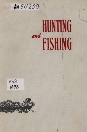 Обложка Электронного документа: Hunting and fishing: nordic symposium on life in a traditional Hunting and fishing milieu in Prehistoric times and up to the present day