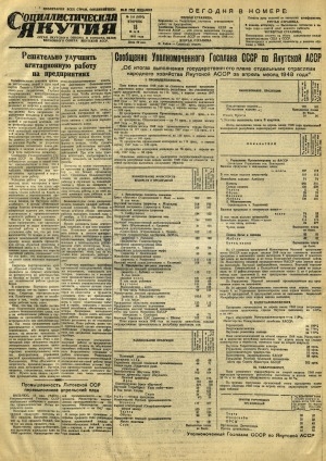 Обложка Электронного документа: Социалистическая Якутия