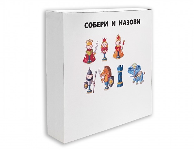 Обложка Электронного документа: Собери и назови: авторская дидактическая игра