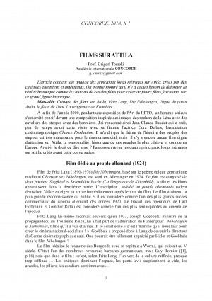 Обложка Электронного документа: Films sur Attila