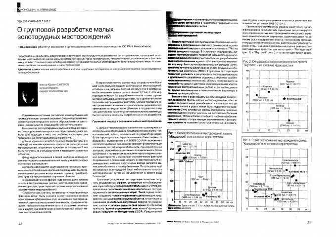 Обложка Электронного документа: О групповой разработке малых