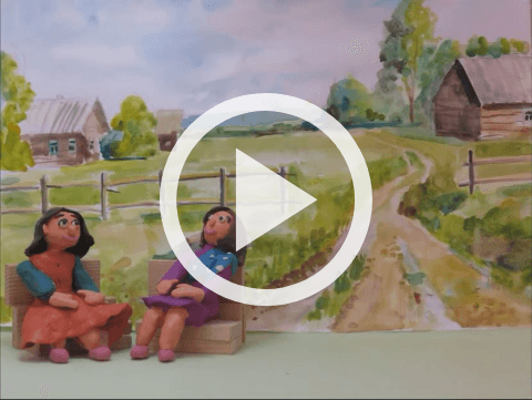 Обложка Электронного документа: Икки ийэ уонна икки кыыс : [Софрон Данилов кэпсээнинэн мультипликационнай киинэ]