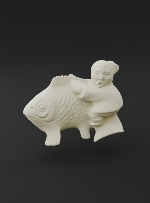 Обложка Электронного документа: Дух озера: миниатюрная скульптурная композиция