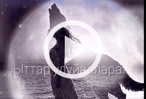 Обложка Электронного документа: Е. Иринцеева-Огдо "Ыйдаҥа түүн": буктрейлер. [видеозапись]