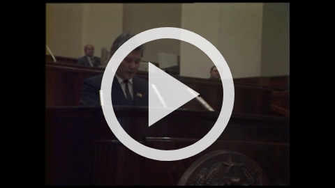 Обложка Электронного документа: Выступление Михаила Ефимовича Николаева на Втором съезде народных депутатов СССР: [видеозапись]