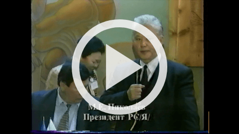 Обложка Электронного документа: Речь М. Е. Николаева о здоровом образе жизни: [видеозапись]