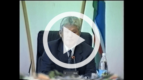 Обложка Электронного документа: Михаил Ефимович Николаев на совещании с работниками культуры: [видеозапись]