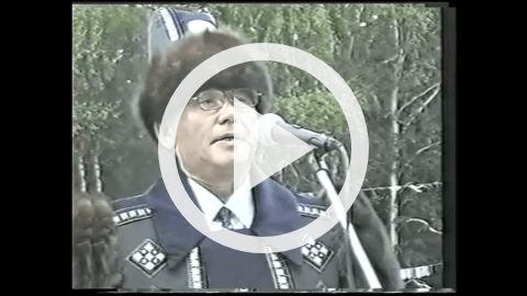 Обложка Электронного документа: Речь Президента Республики Саха (Якутия) М. Е. Николаева на юбилейном ысыахе в с. Сунтар: [видеозапись]