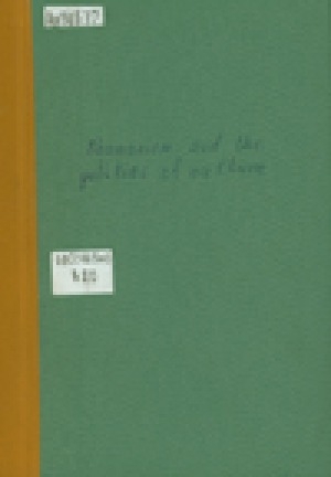 Обложка Электронного документа: Shamanism and the Politics of Culture: An Anthropological View of the 1992 International Conference on Shamanism, Yakutsk, the Sakha Republic