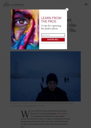 Обложка Электронного документа: Interview: Russian Street Photographer Documents the Extreme Temperatures of His Hometown