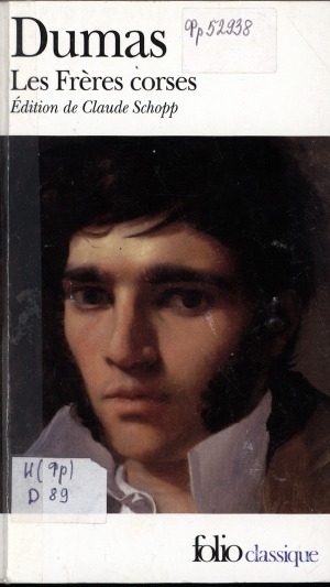 Обложка Электронного документа: Les Frères corses