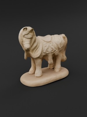 Обложка Электронного документа: Якутская лошадь: художественное изделие из кости мамонта